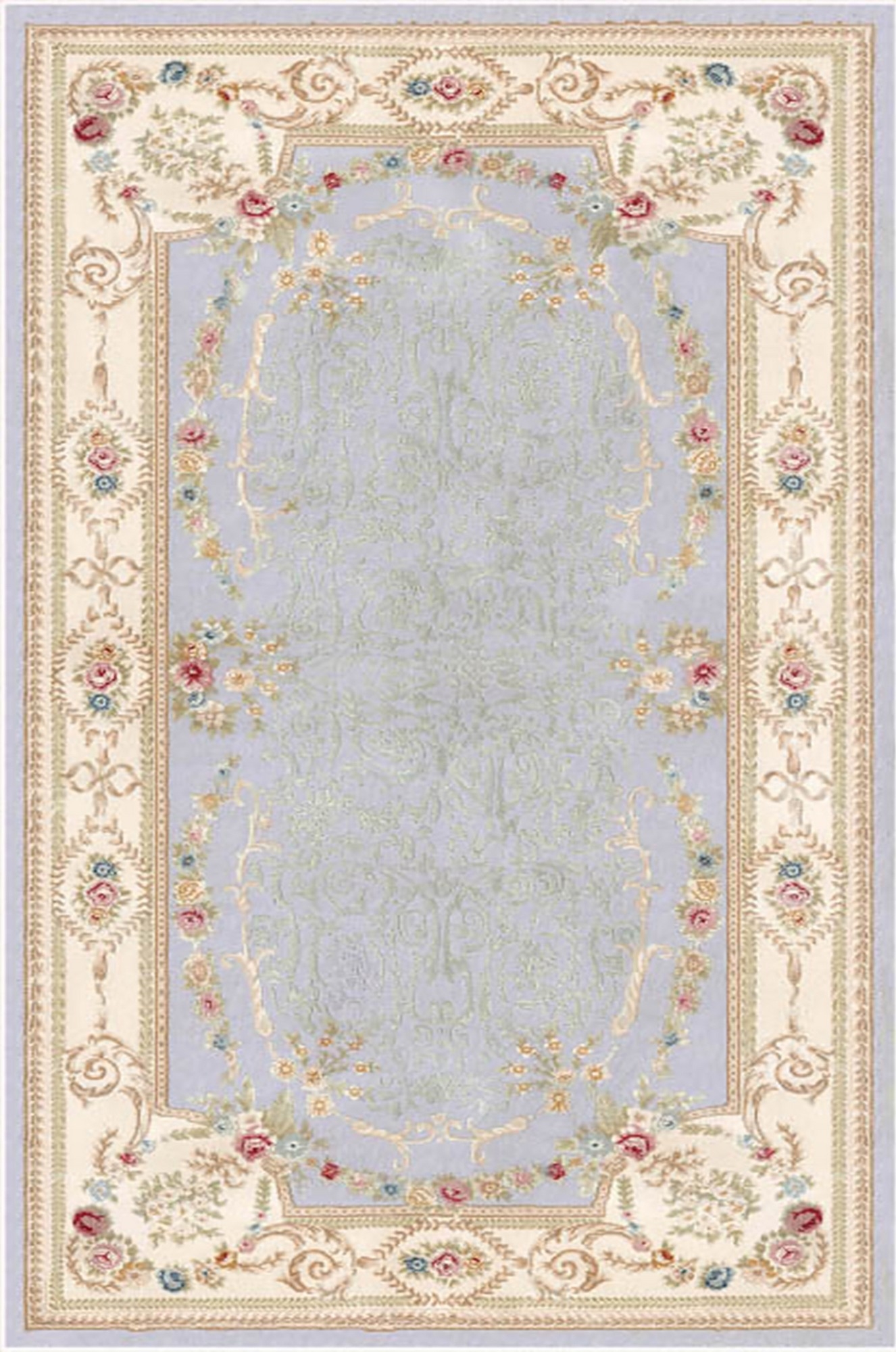 Veluro 1800 Teppich - Blau