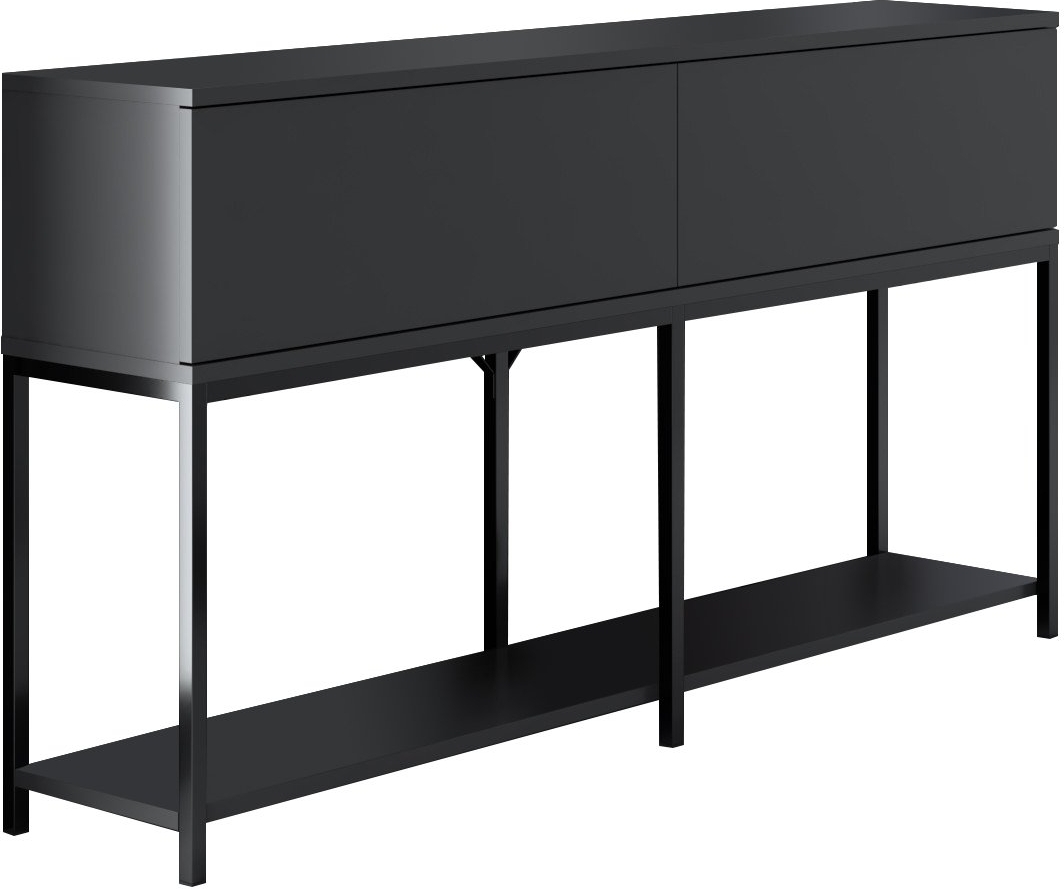 Lord Sideboard - Anthrazit/Schwarz