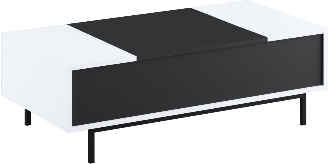 Force Couchtisch - Schwarz/Wei�