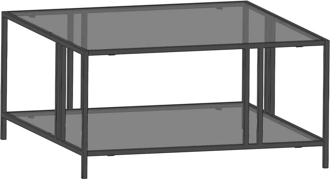 Urano Couchtisch - Schwarz