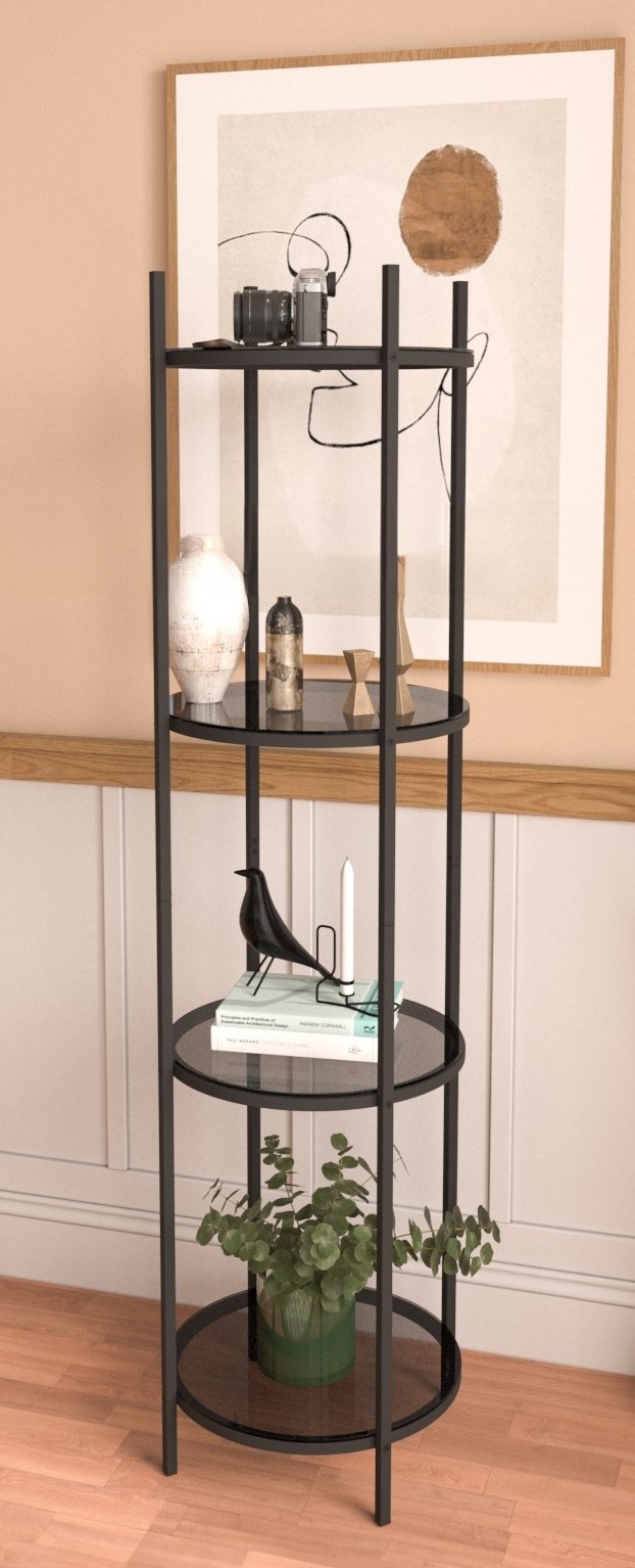 Vogue B�cherregal - Schwarz