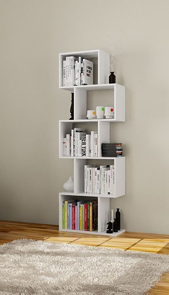 Bücherregal Meric - Weiß Bücherregal Meric - Weiß