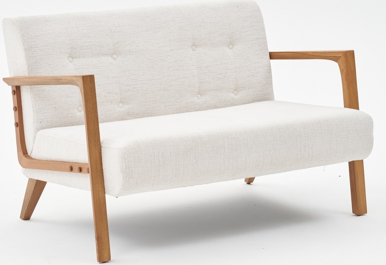 Kemer 2-Sitzer-Sofa - Creme