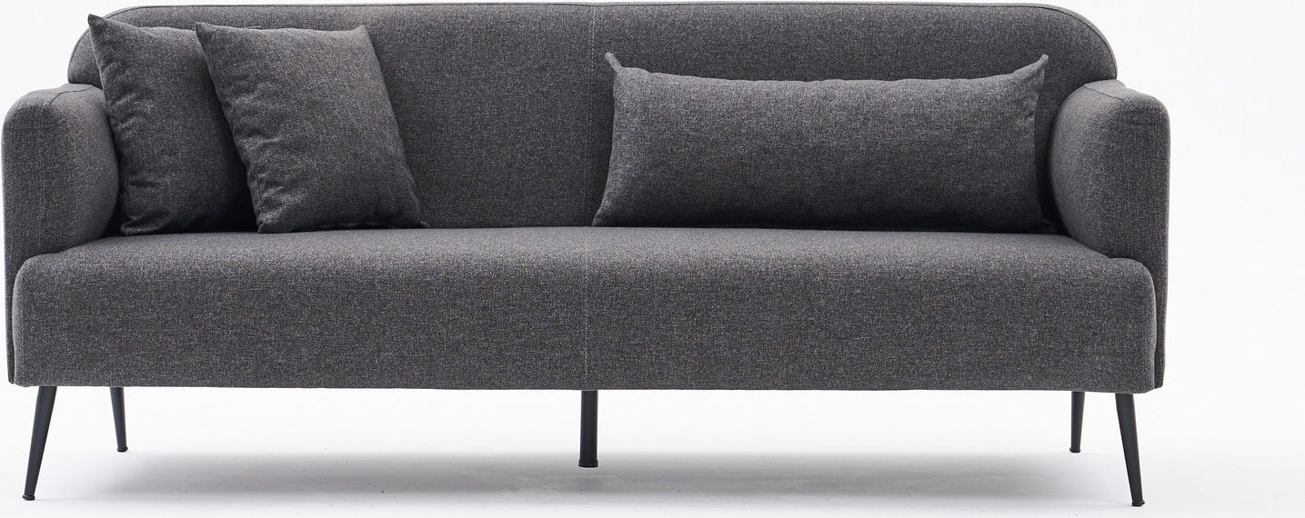Revos 3-Sitzer-Sofa - Anthrazit