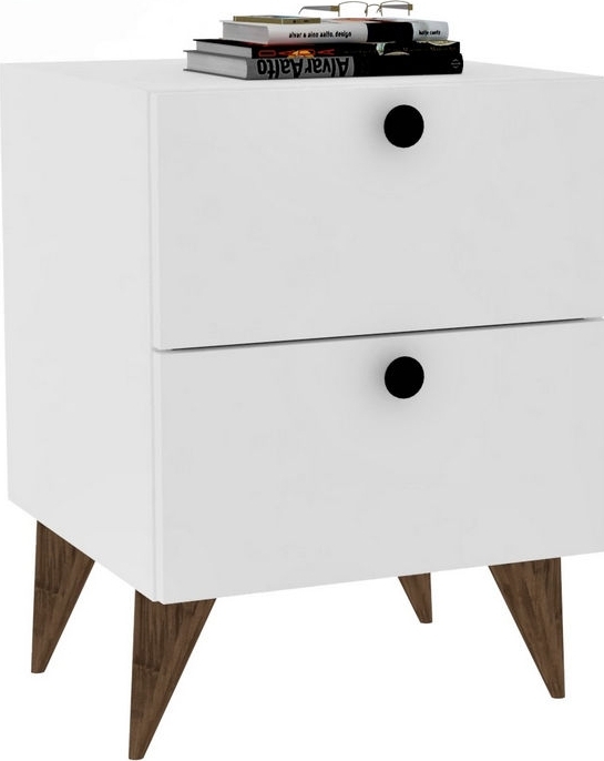Kanda Nachttisch - Wei�