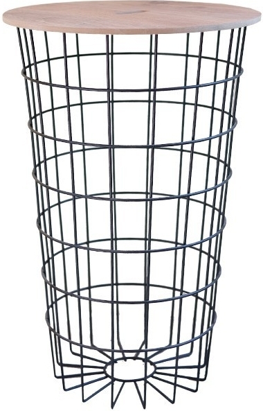Hazel W�schekorb - Eiche/Schwarz