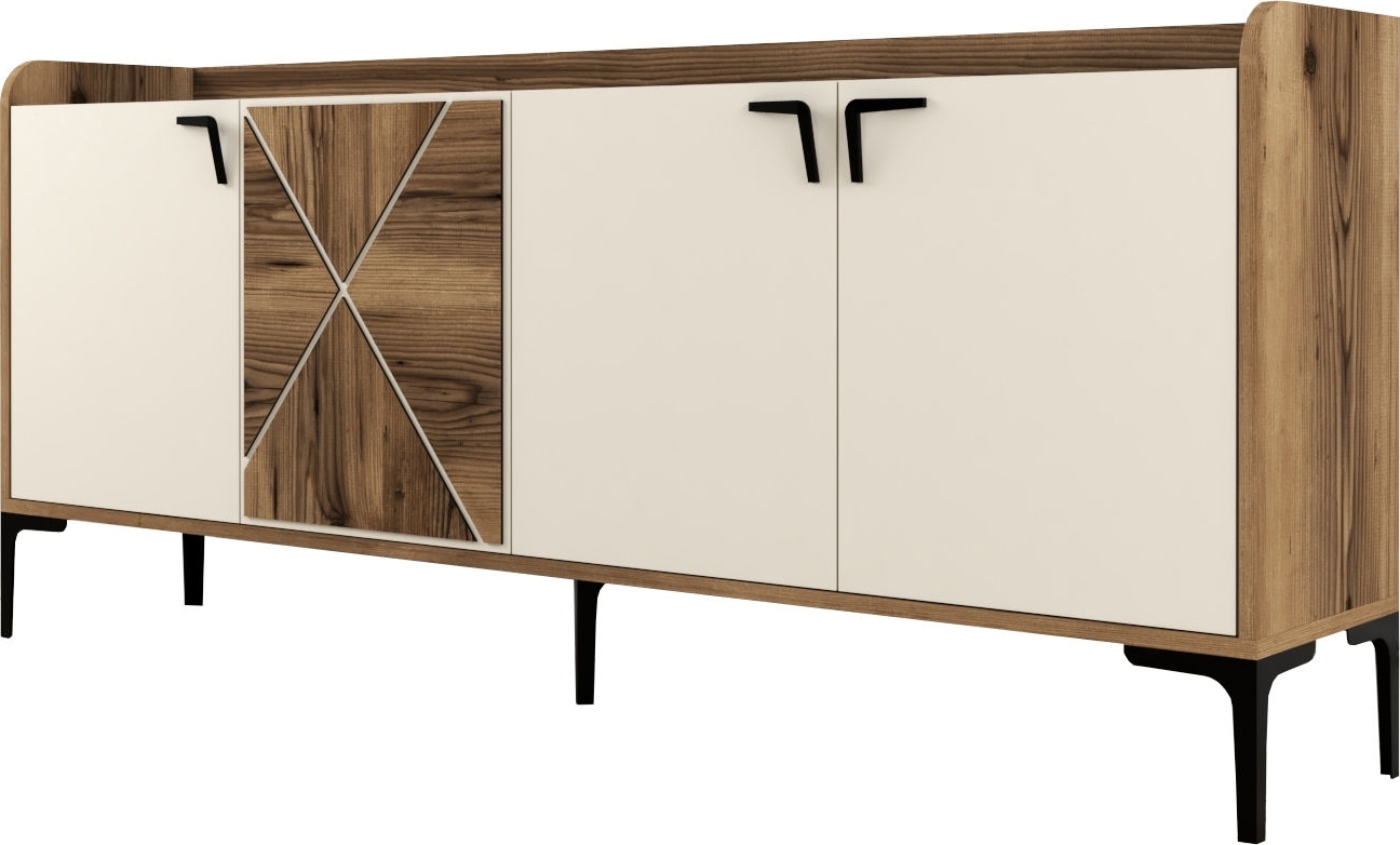 Vendela Sideboard - Nussbaum/Creme