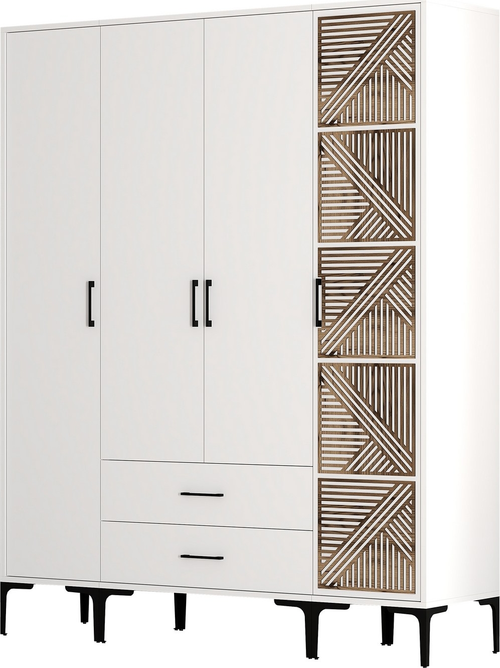 Kumsal Kleiderschrank 15 Wei�