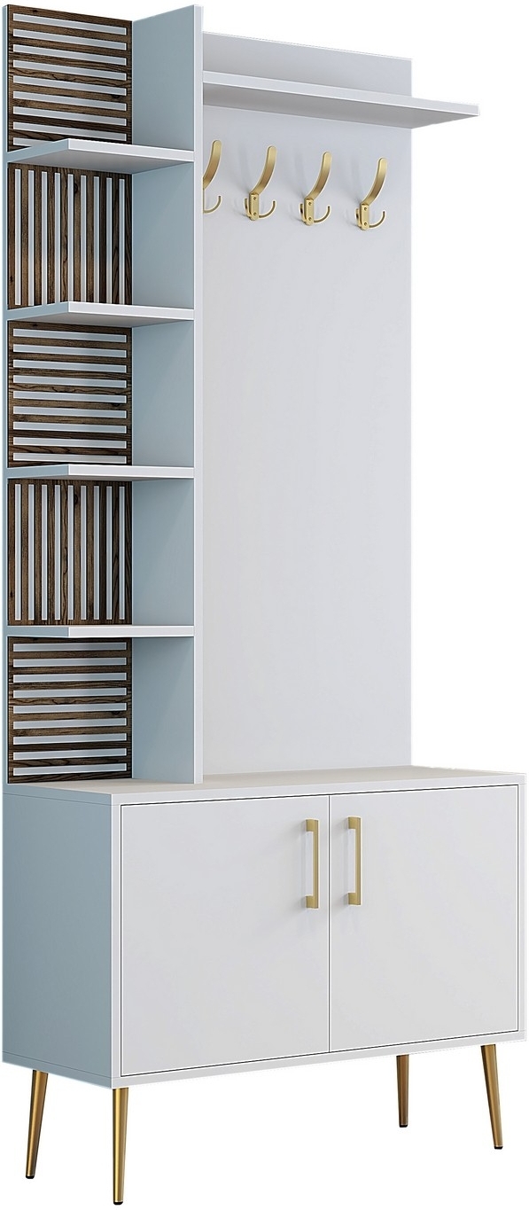 Viyana Flurm�bel 90 cm - Wei�/Gold