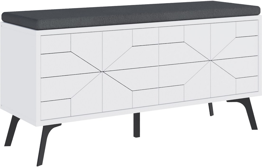 Dune Hallenbank - Weiß Dune Hallenbank - Weiß