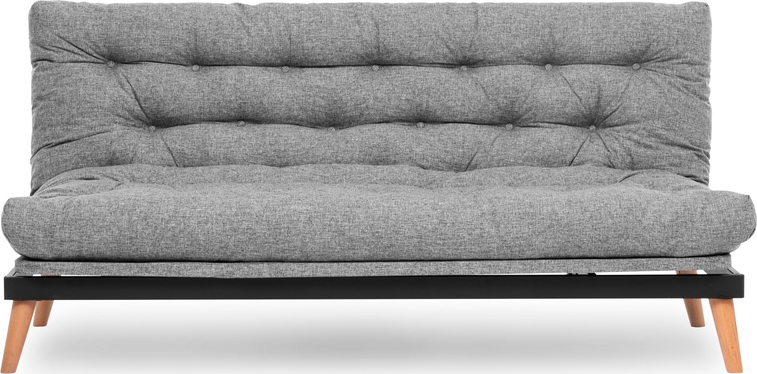 Saki 3-Sitzer-Schlafsofa - Hellgrau Saki 3-Sitzer-Schlafsofa - Hellgrau