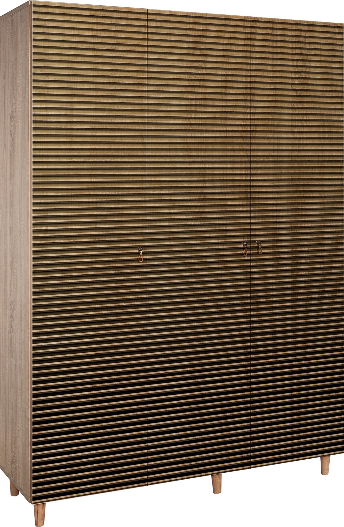 Modegarderobe 135 cm - Sonoma-Eiche