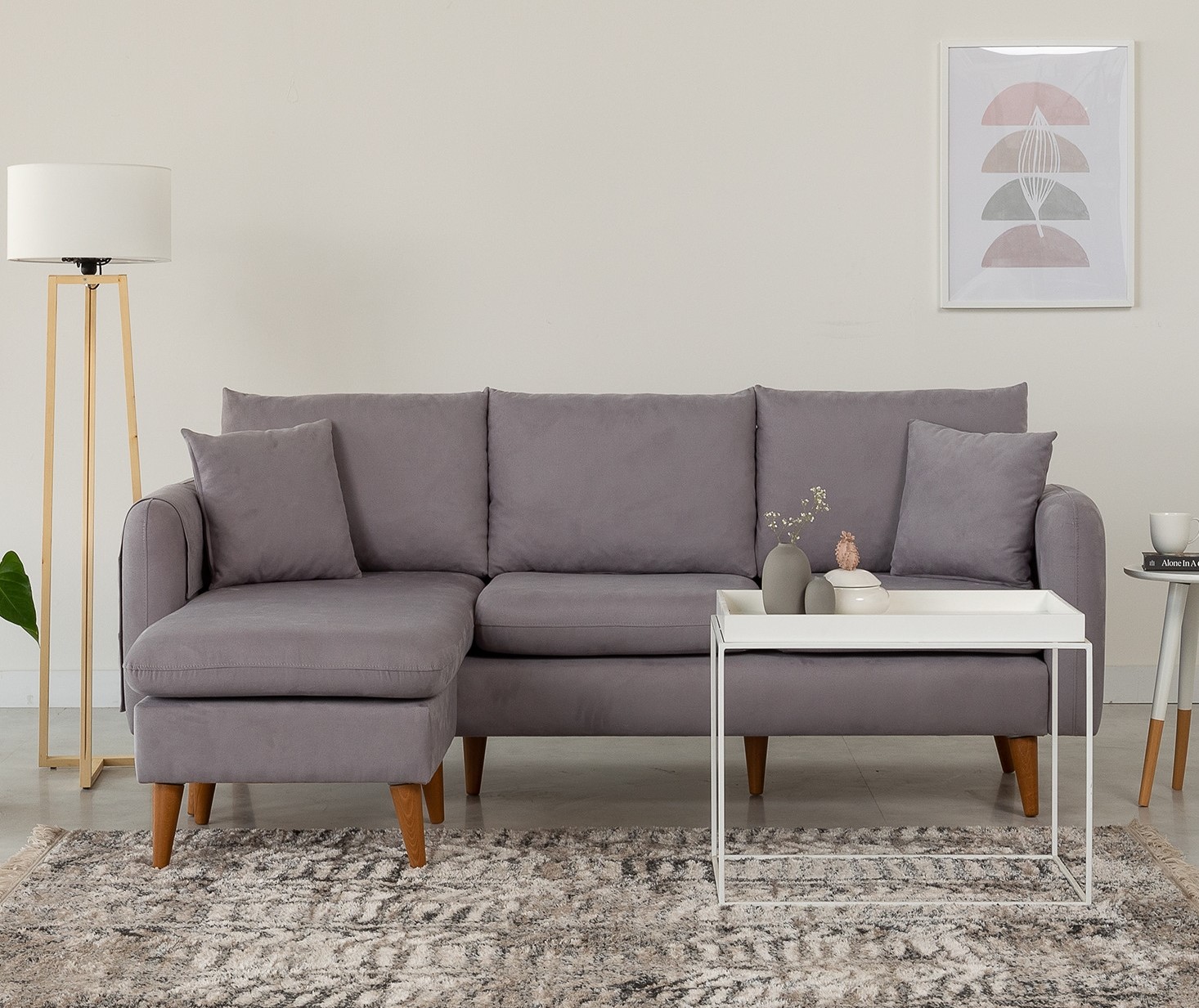 Sofasofa Sofia links - Grau Sofasofa Sofia links - Grau