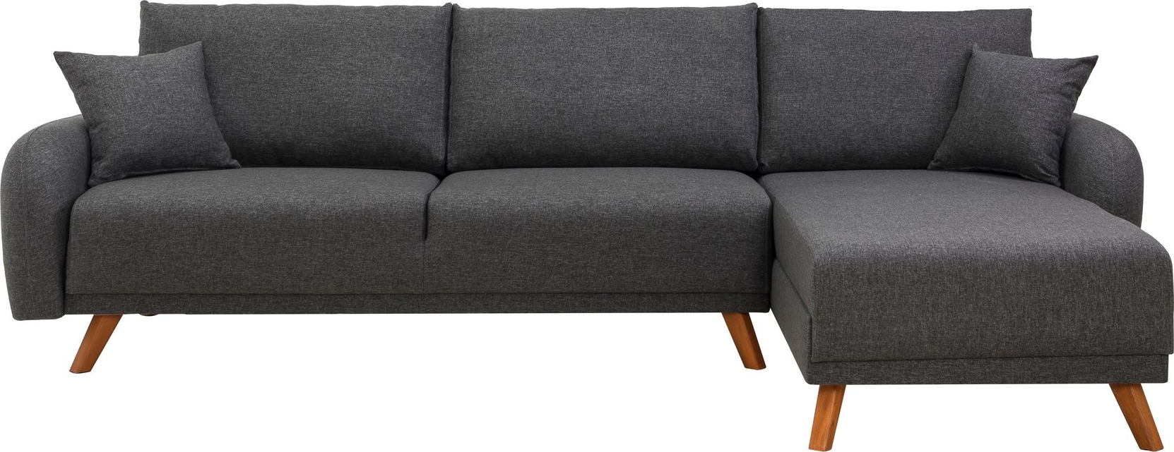 Kronos 2 Schlafsofa Anthrazit