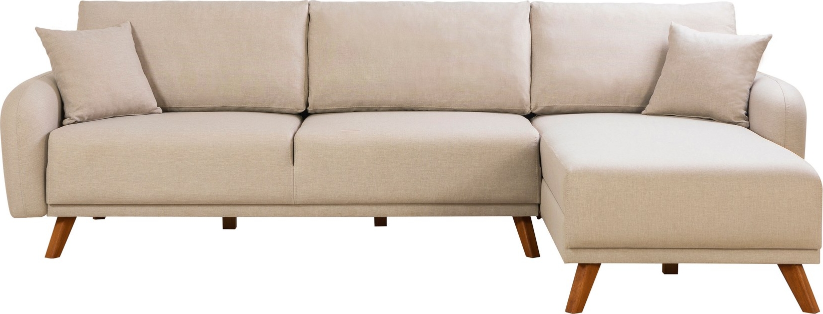 Kronos 2 Schlafsofa Creme