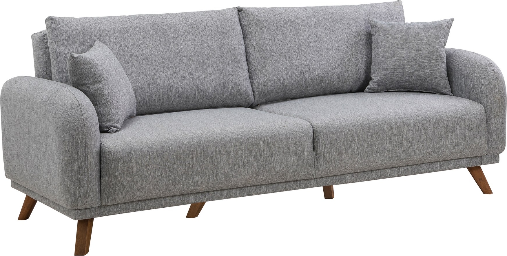 Kronos 3-Sitzer-Schlafsofa Grau