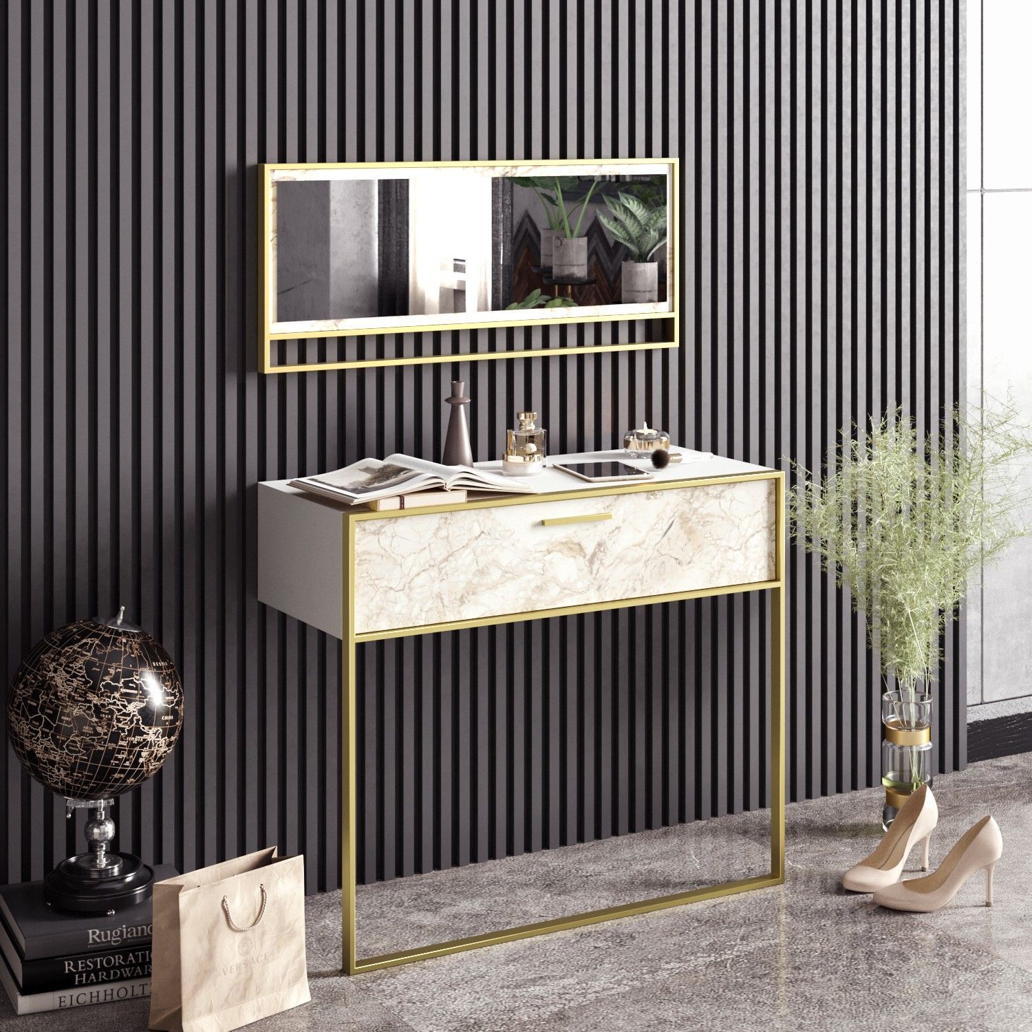Polka-Sideboard - Wei�