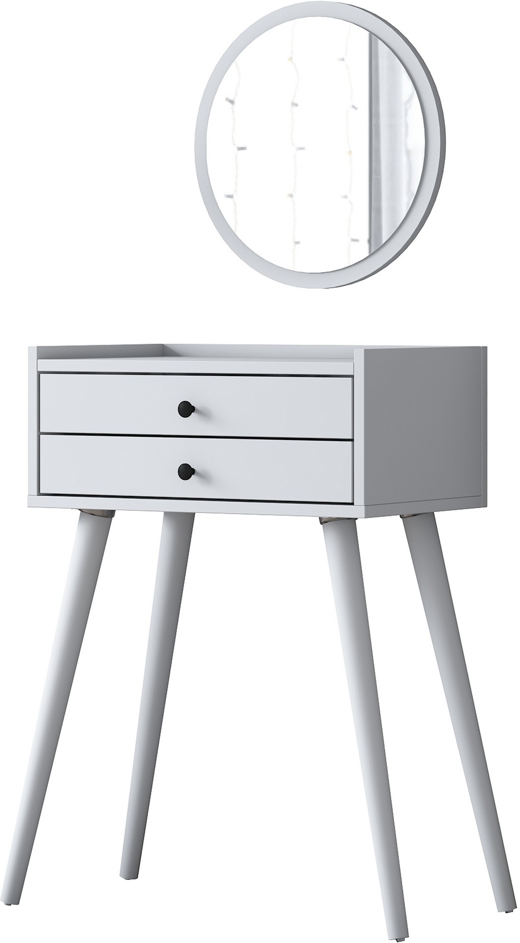 Bijou Schminktisch 9 - 74 x 36,8 cm - Wei�