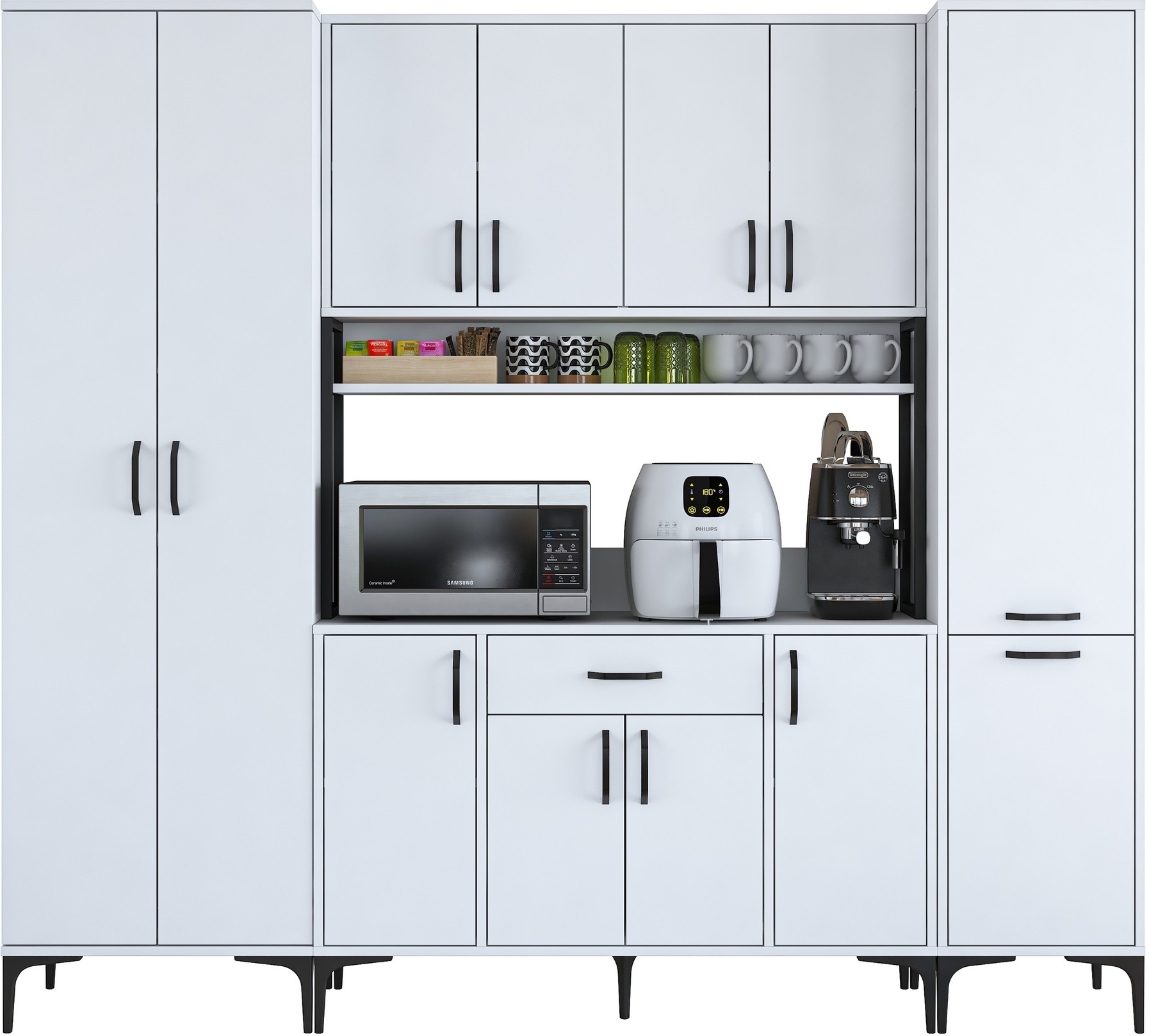 Jericho Schrank 132 - Wei�