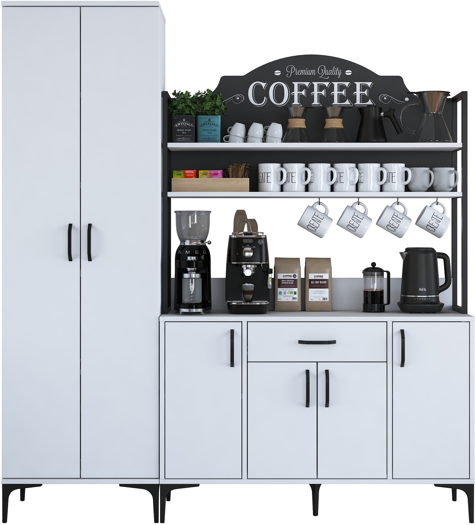 Jericho Schrank 148 - Wei�