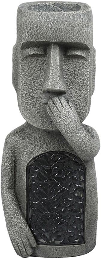 Mudo Vase - Grau/Schwarz