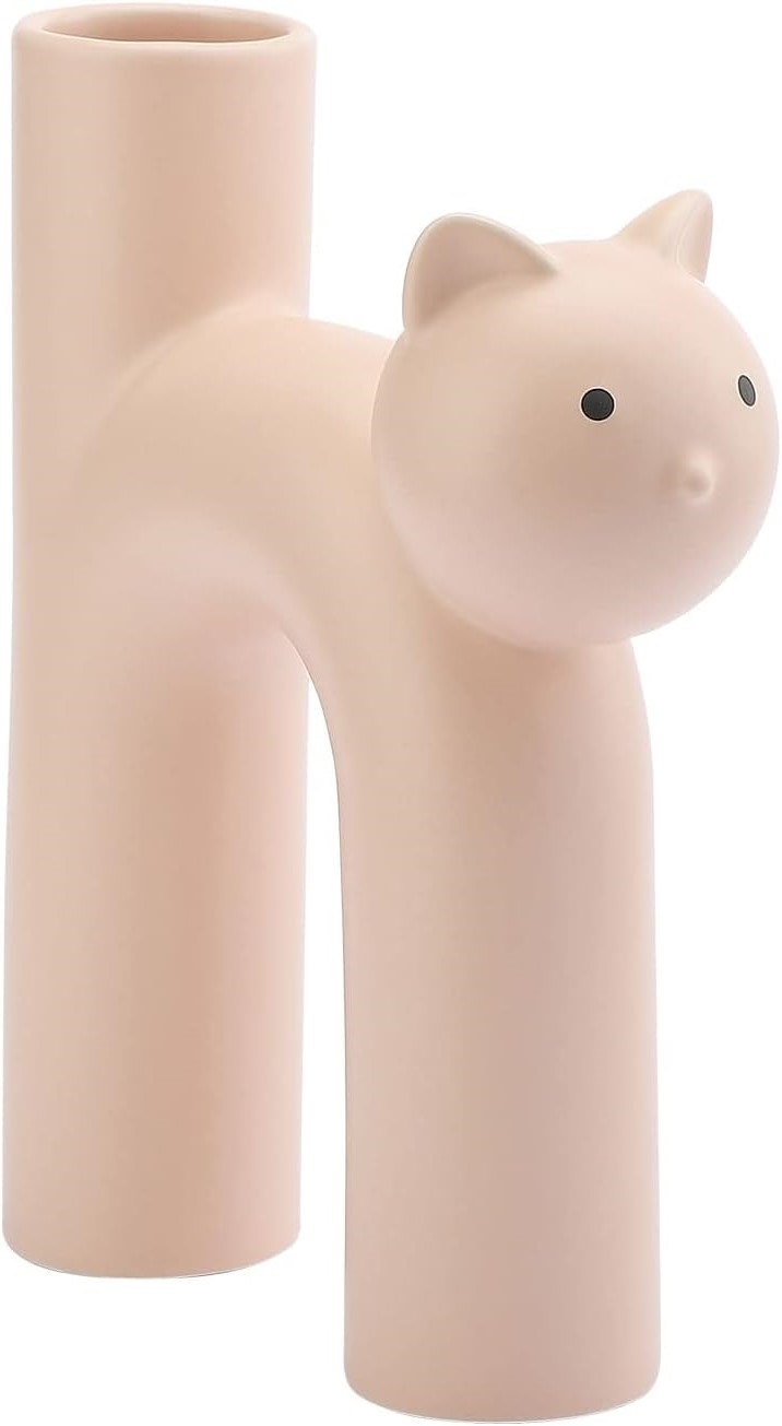 Gato Vase - Rosa