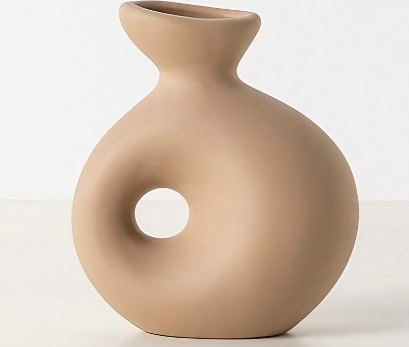 Etendi Vase - Hellbraun