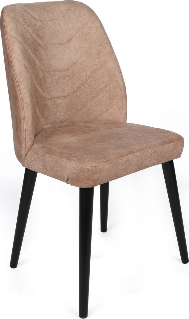 Dallas Esszimmerstuhl-Set - Nerz/Schwarz Dallas Esszimmerstuhl-Set - Nerz/Schwarz