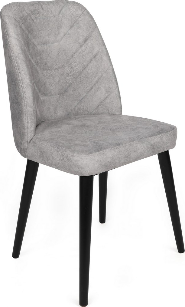 Dallas Esszimmerstuhl-Set - Grau/Schwarz Dallas Esszimmerstuhl-Set - Grau/Schwarz