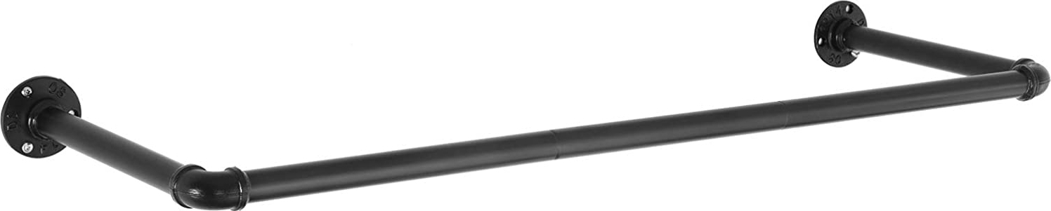 Kleiderstange Breite 92 cm - Schwarz