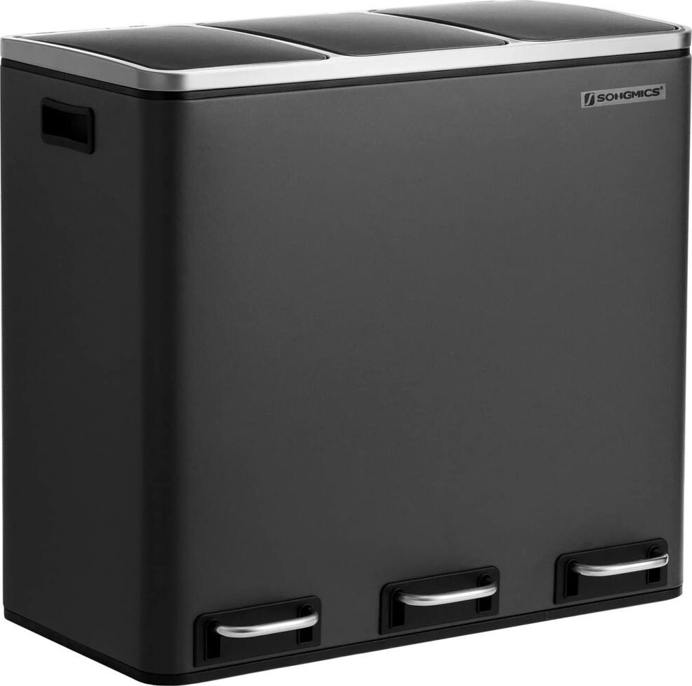 Daloa Abfalleimer 54 l - Schwarz