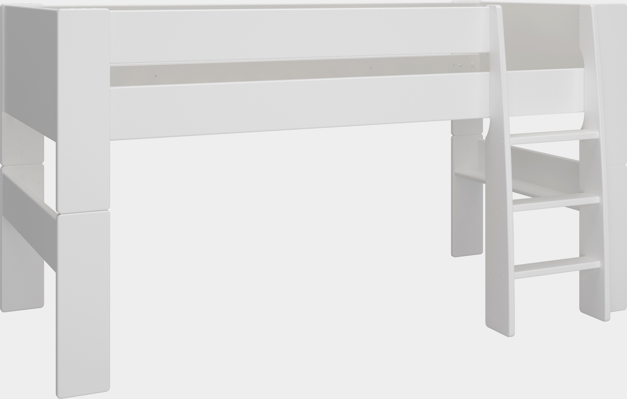 F�r Kinderhochbett 90 x 200 cm - Reinwei�