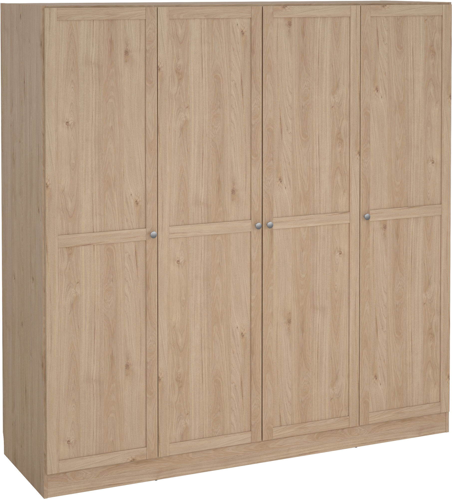 Billund Kleiderschrank mit 4 T�ren - Hickory