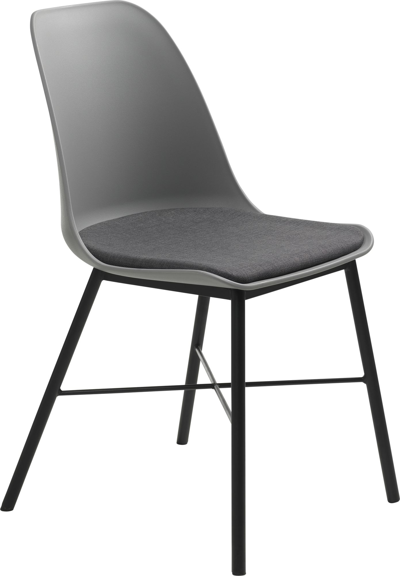 Oman grauer Stuhl mit Sitzkissen Oman grauer Stuhl mit Sitzkissen