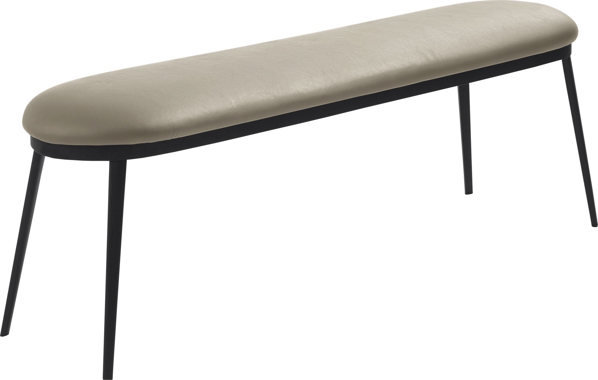 Billy Bank aus grauem PU