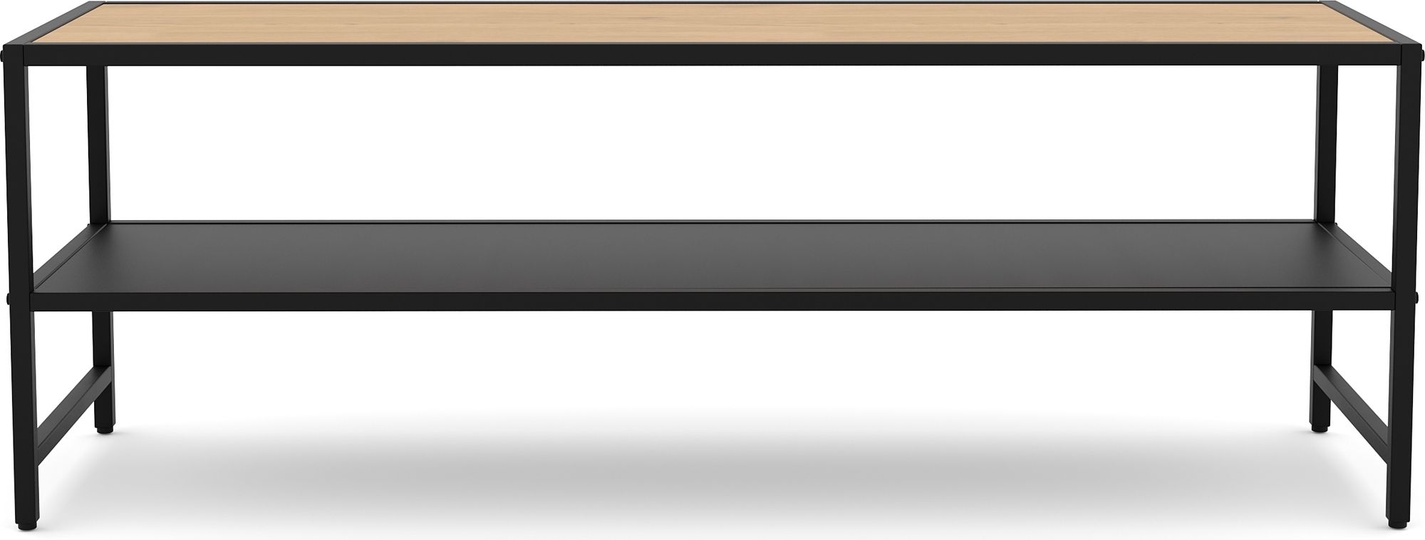 Medici Medienbank - Eiche/Schwarz