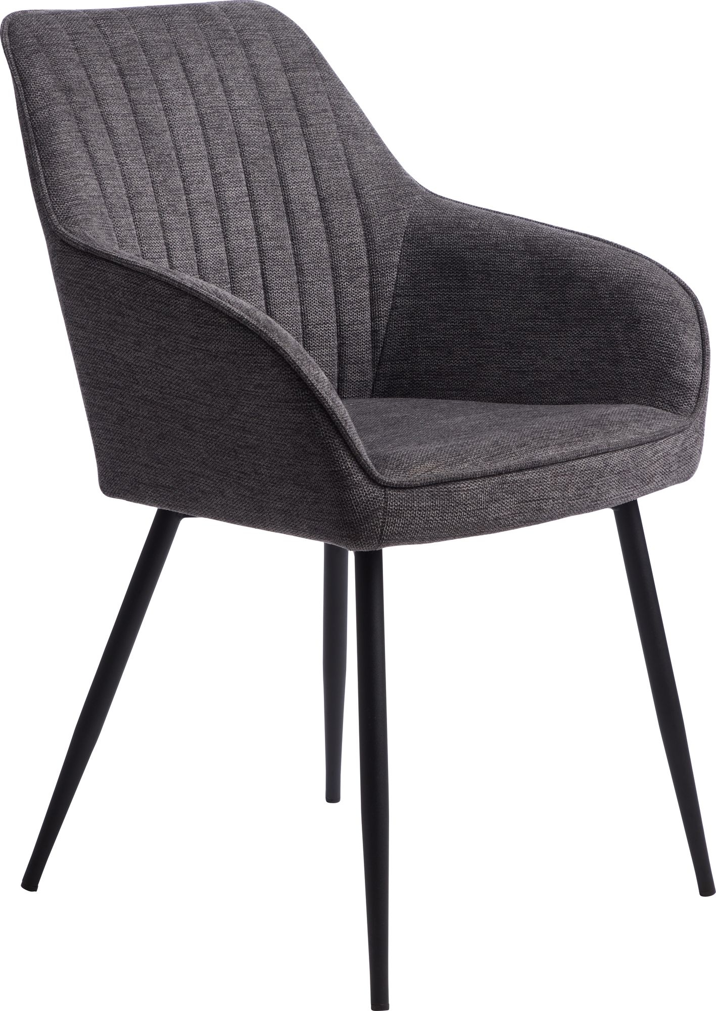 Casco-Sessel - Dunkelgraues Streifenmuster