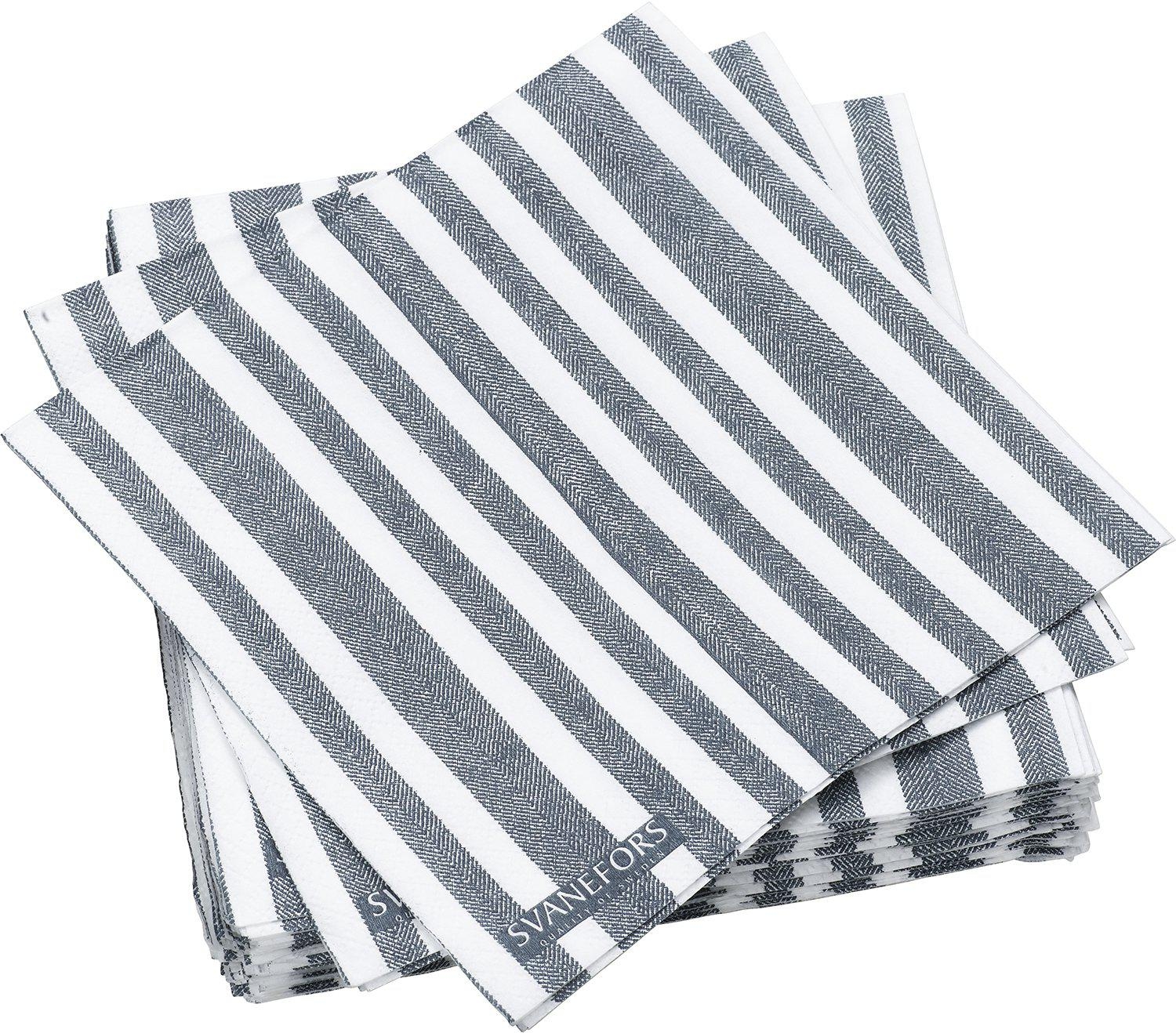 Alba Papierservietten im 25er-Pack - Grau