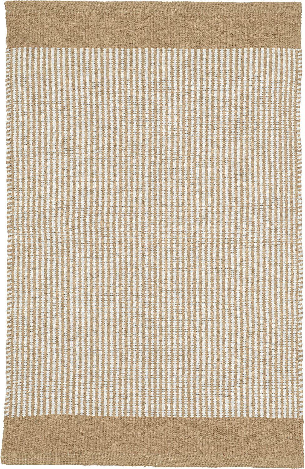 Streifenteppich - Eiskaffee