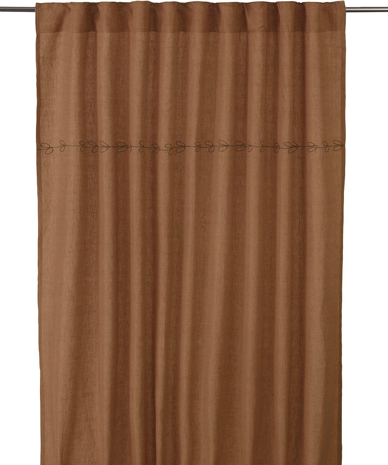 Amie Vorhang 2er-Pack 2 x 140 x 280 cm - Zimt Amie Vorhang 2er-Pack 2 x 140 x 280 cm - Zimt