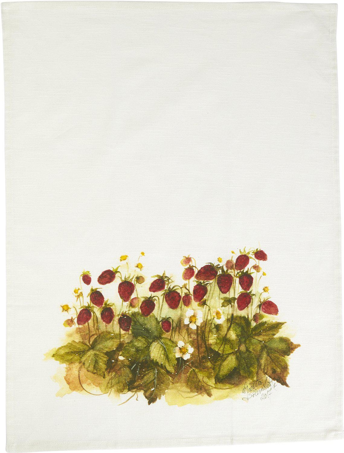 Smultron Küchentuch 50 x 70 cm - Rot Smultron Küchentuch 50 x 70 cm - Rot