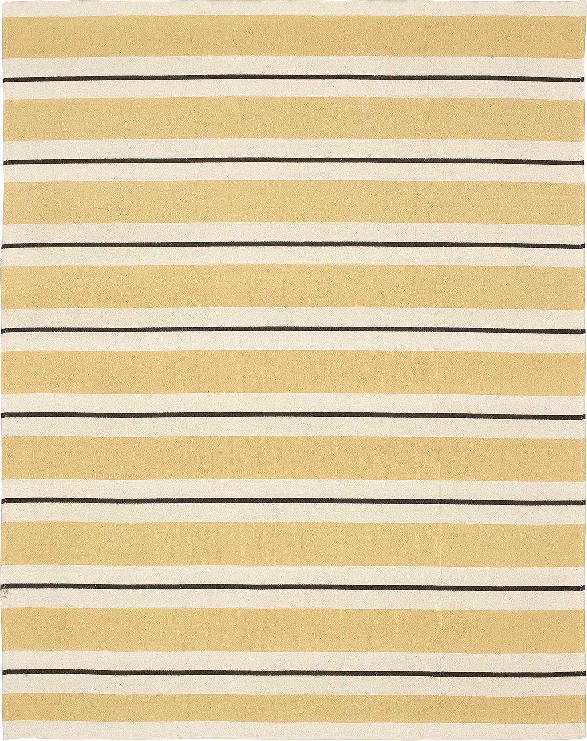 Selma Strandmatte 120 x 150 cm - Beigegelb