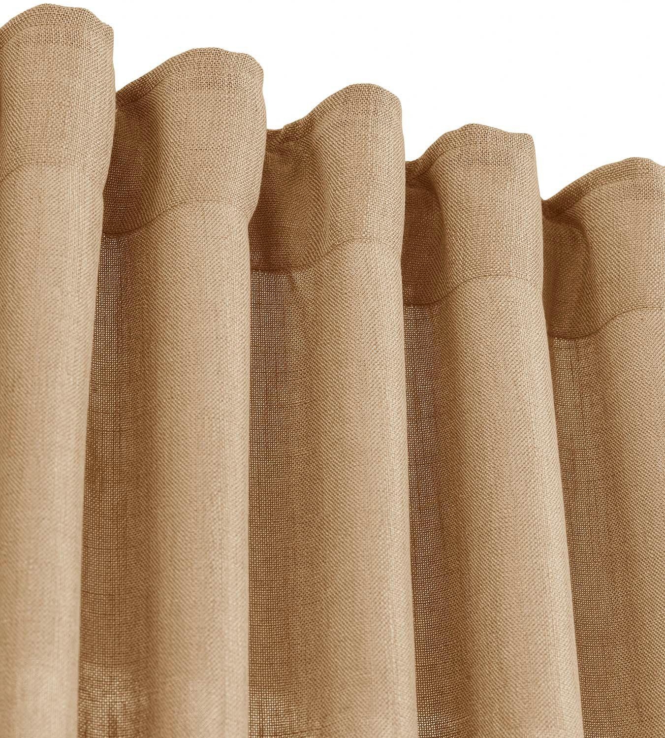 Cecil Mantel 47 x 250 cm - Eiskaffee