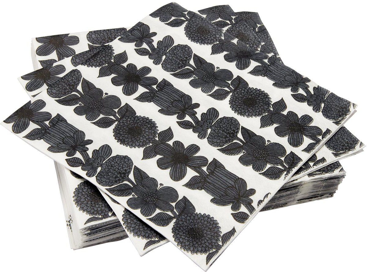 Aster-Papierservietten im 25er-Pack - Blau