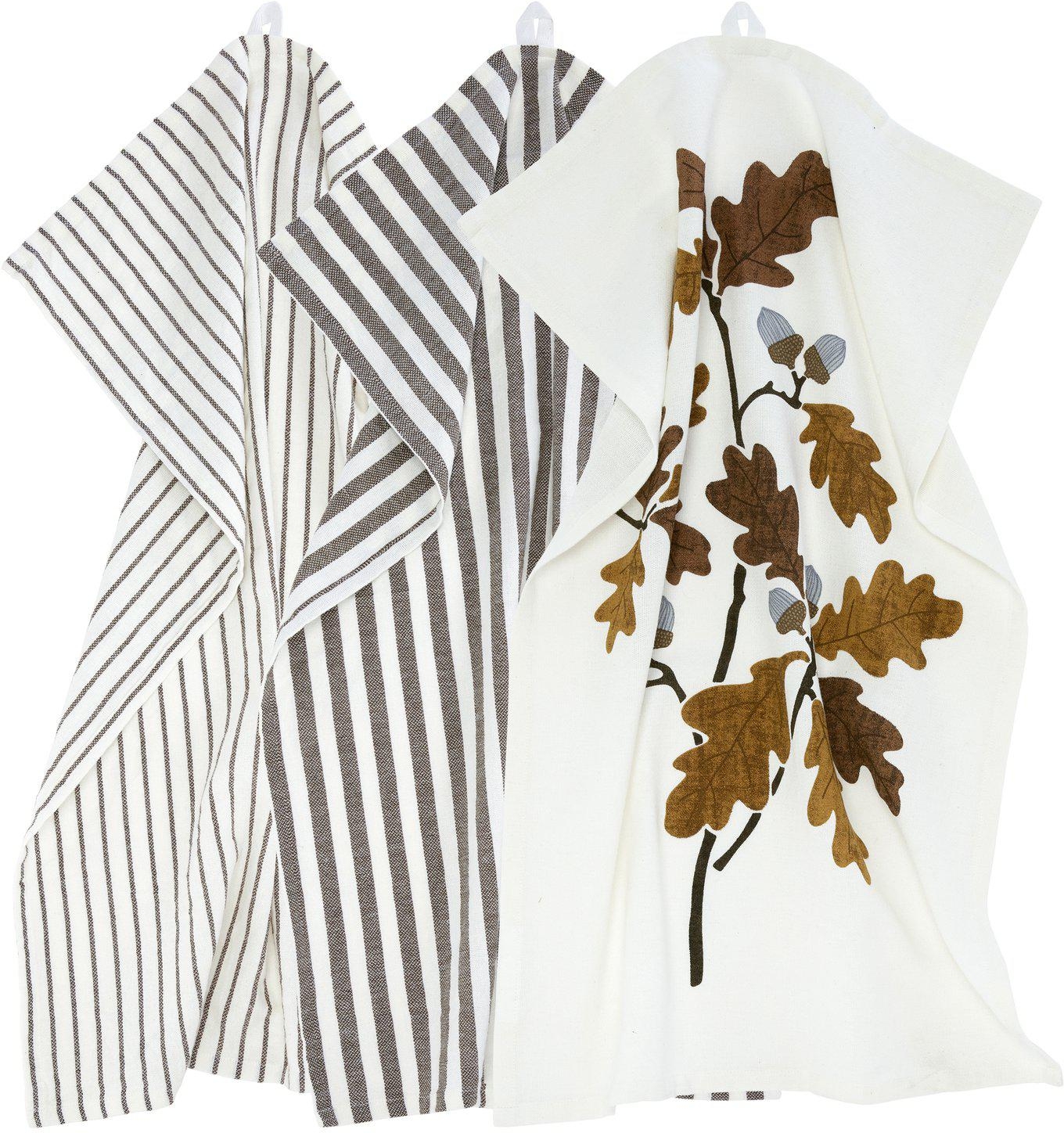 Gaby Küchenhandtuch 3er-Pack 3 x 47 x 70 cm - Dunkles Nougat Gaby Küchenhandtuch 3er-Pack 3 x 47 x 70 cm - Dunkles Nougat