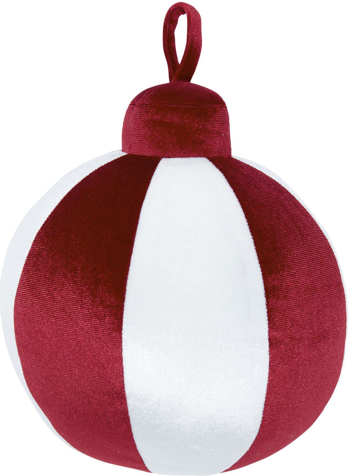 Kugel Dekokissen 22 cm - Rot