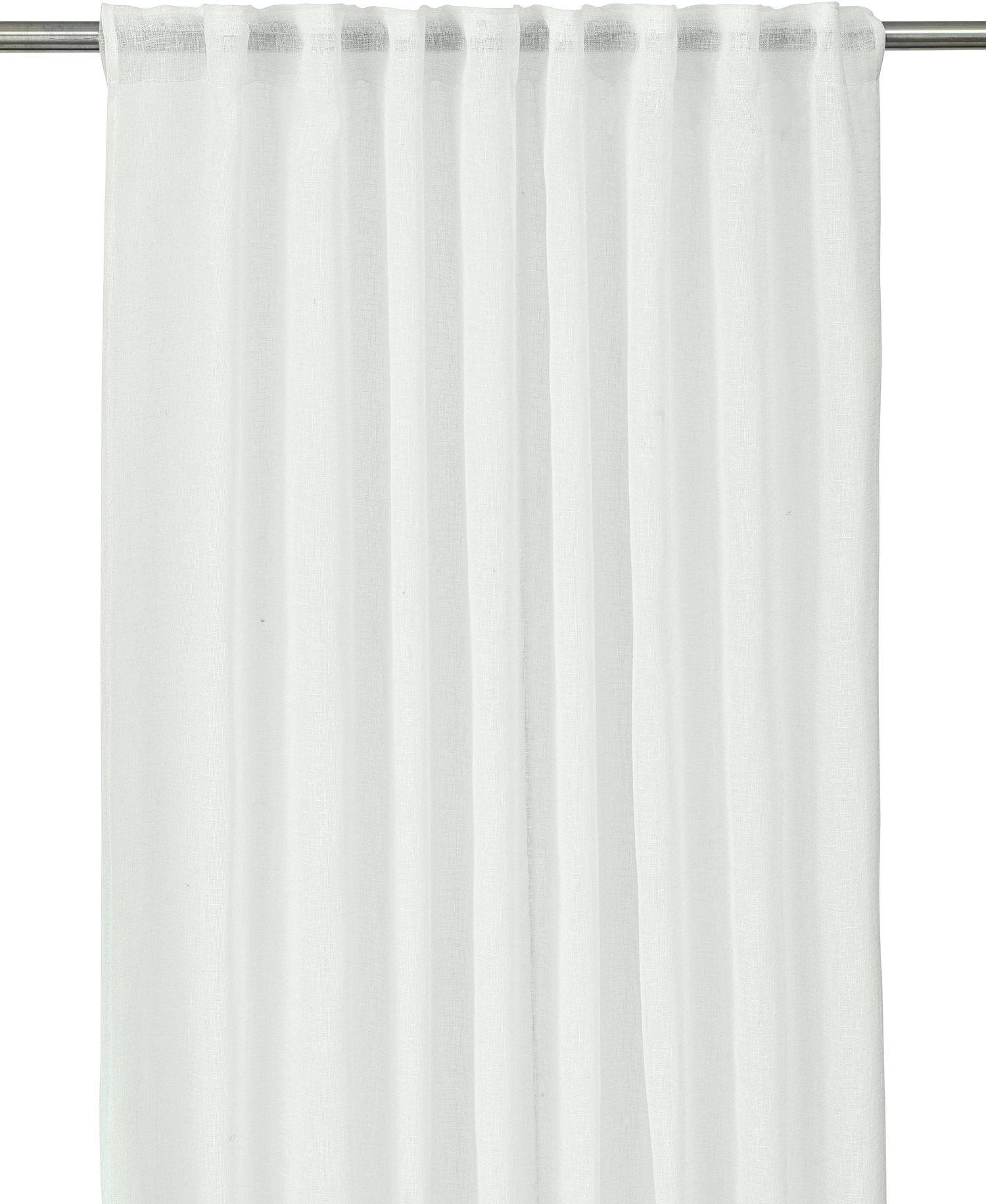 Solarvorhang 2er-Pack 2 x 145 x 260 cm - Offwhite