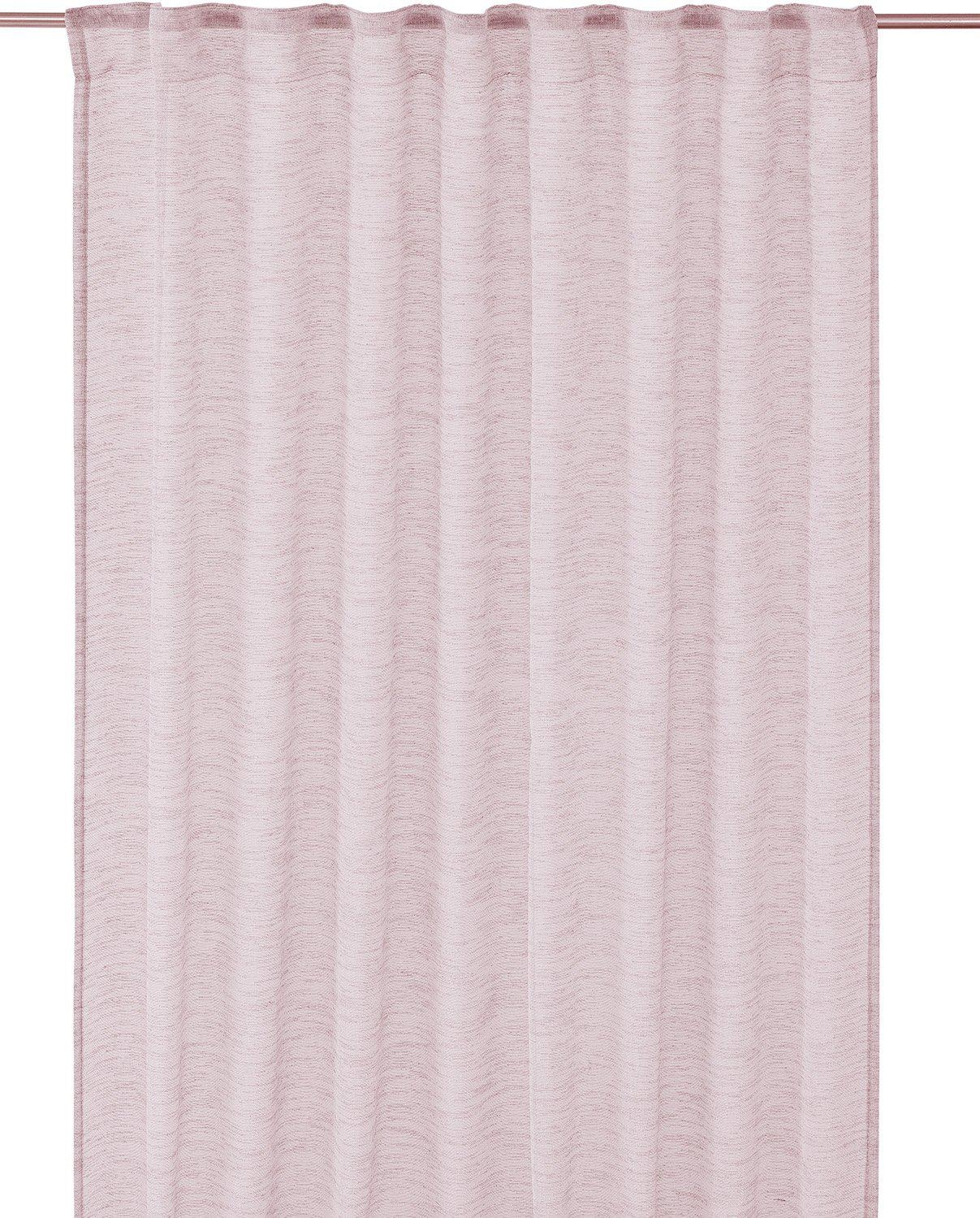 Evely Vorhang 2er-Pack 2 x 140 x 280 cm - Rosa Evely Vorhang 2er-Pack 2 x 140 x 280 cm - Rosa