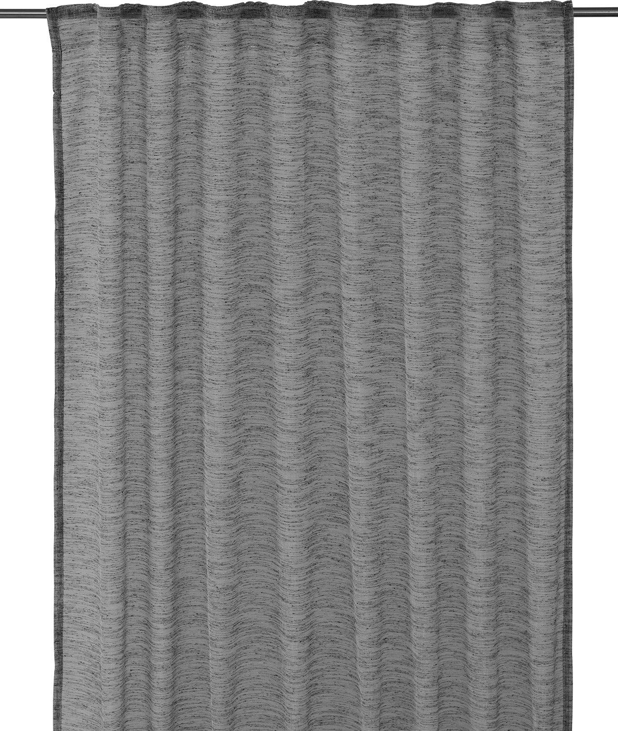 Evely Vorhang 2er-Pack 2 x 140 x 280 cm - Schwarz Evely Vorhang 2er-Pack 2 x 140 x 280 cm - Schwarz