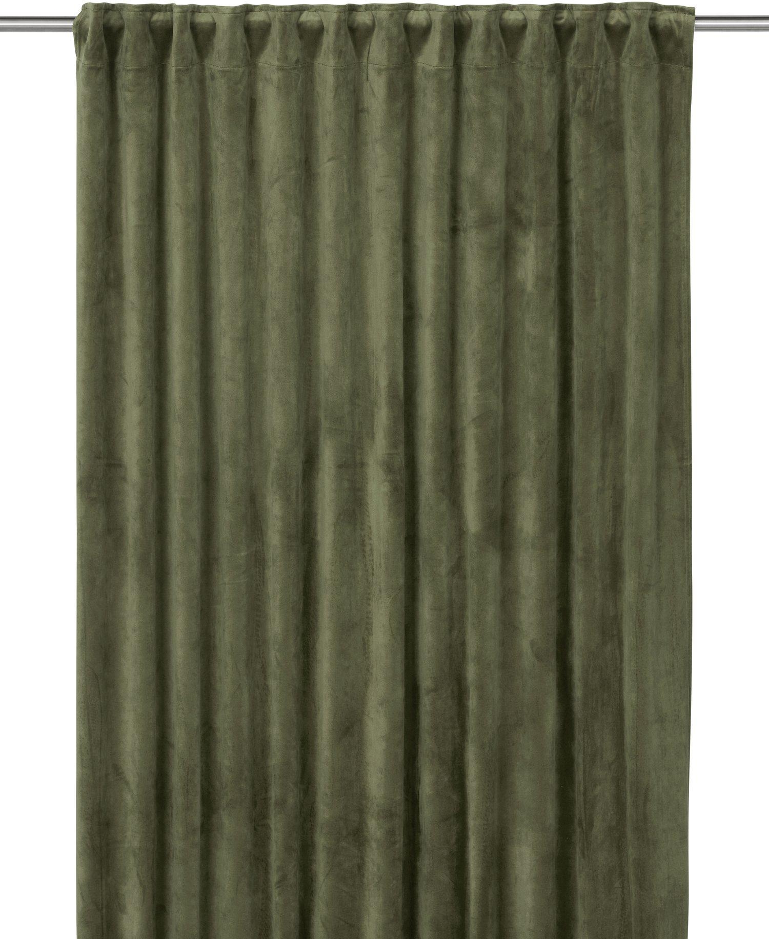 Elise Vorhang 2er-Pack 2 x 135 x 280 cm - Moosgr�n